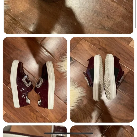 Roger Vivier Sneaky VIV crystal buckle sneakers 37.5 - Picture 3 of 4